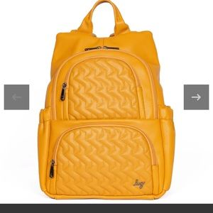 Lug Hatchback VL Backpack Amber Yellow NWOT